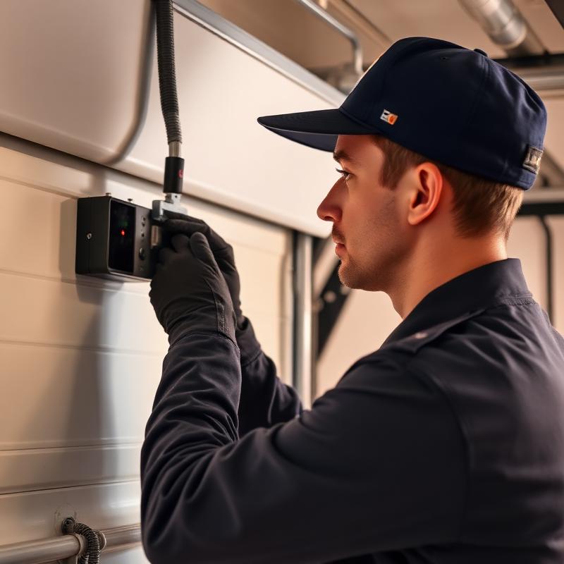 Garage Door Repair service - professional garage door technicians at work